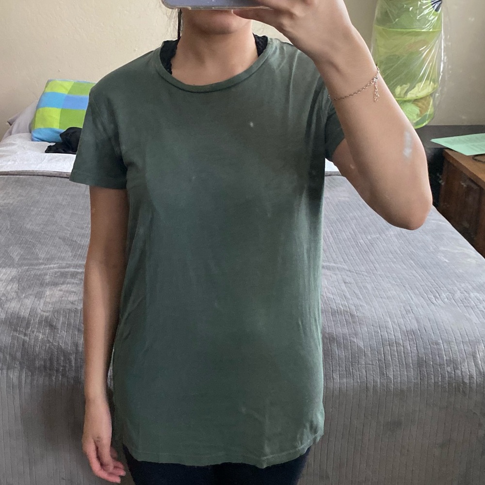 forest green tshirt - Picture 3 of 4